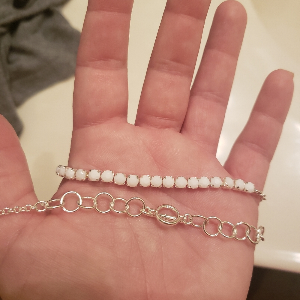 Bracelet or anklet set